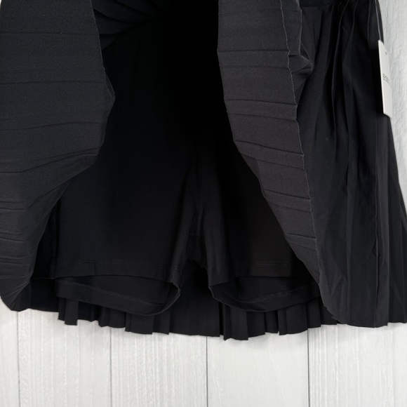 Beyond Yoga If You Pleats Tennis Skirt Womens | Black Athletic Athleisure - Picture 6 of 9